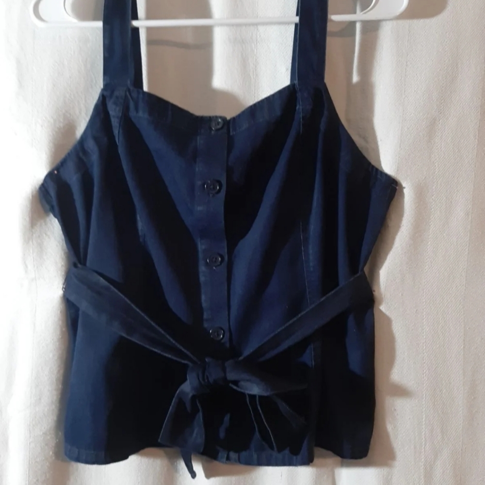 Denim tank